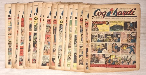 Coq hardi lot - 20, bandes