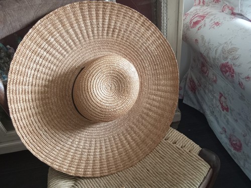 Ancien chapeau paille - ancien,