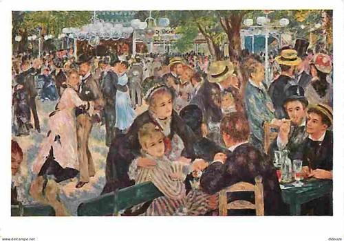 Carte postale art peinture - -,