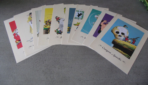 Lucky luke lot dessins - luke,