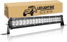 Barre LED 38cm 15'' 108W Rampe LED Slim Rangée Unique Bar a LED 12V 24V IP67 