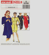 22158 PATRON "NEUE MODE CREATIONS ROBE ELEGANTE ET VESTE LONGUE   40 AU 58