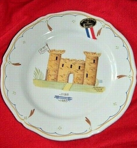 Belle assiette quimper hb - belle,