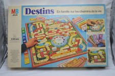 Jeu de société Destins MB bon état en boite ancien vintage