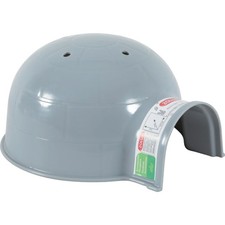 Maison Igloo ø 15 cm x H 10 cm. en plastique gris. pour petit rongeur
