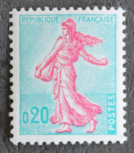 Timbre france semeuse - -,