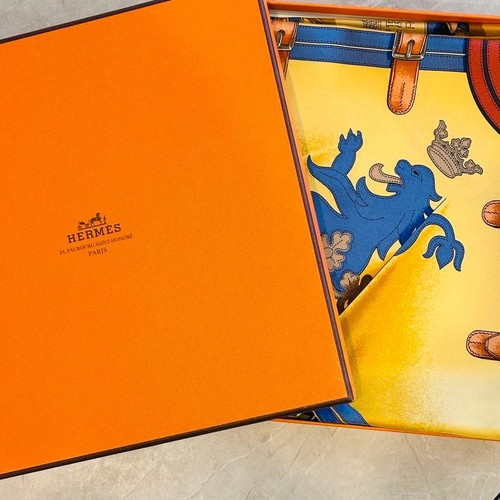 Robe formelle hermès - robe, carré