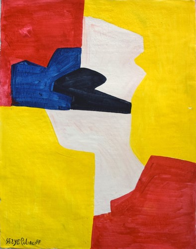 Peinture huile abstraite - peinture, l'huile