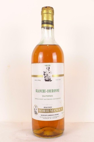 Sauternes blanche couronne - , blanche-couronne