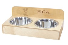 Support double pour gamelles