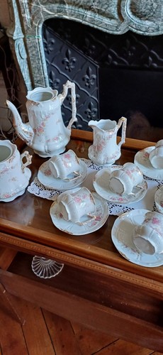Service café ancien 1880 - a,