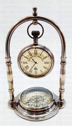 Horloge bureau laiton de - en,