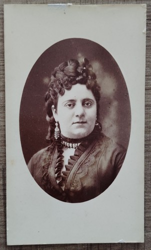 Cdv femme élégante - cdv,
