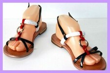 ADEQUAT Spartiates Tout Cuir