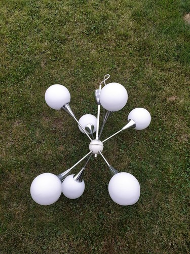 Lustre vintage chromé - vintage,