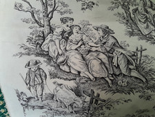 COUPON TOILE DE JOUY SCENES