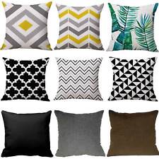 Housse de Coussin pour 45x45 Décoratifs Motif Taie D'Oreiller Neuf