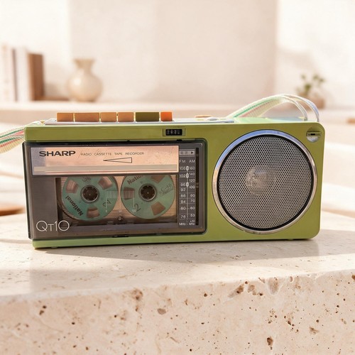 Sharp 10 rare boombox - sharp,