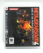 METAL GEAR SOLID 4 GUNS OF PATRIOTS JEU CONSOLE PLAYSTATION 3 PS3 SANS NOTICE