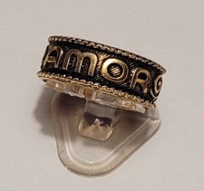 BIJOU VINTAGE BAGUE OR DE TOLEDE ANNEAU OUVERT "T53" # K33