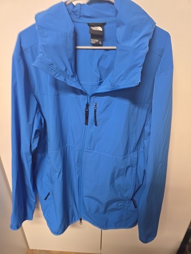North face blue windbreaker - north,