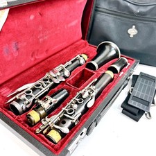Buffet Crampon E11 Bb Clarinette Grenadille Occasion avec Embouchure Étui Rigide