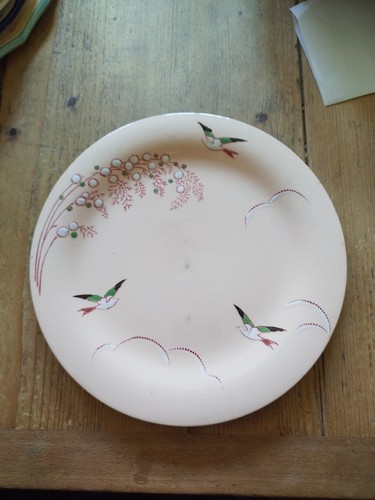 Assiette émaillée longwy - assiette,