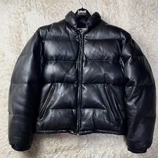 Doudoune cuir Schott 211D zip