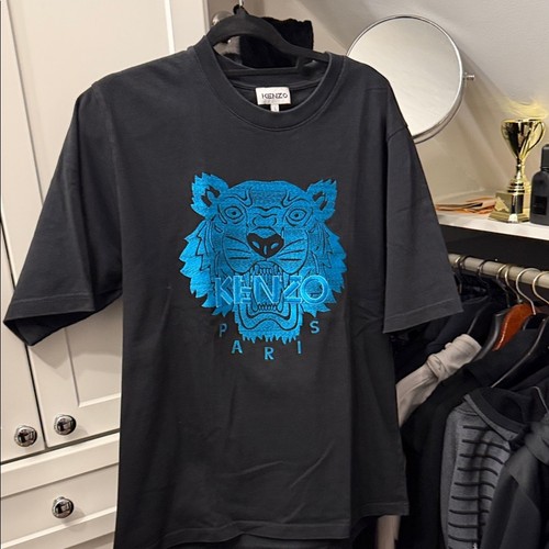 Kenzo black tee - tee, vibrant