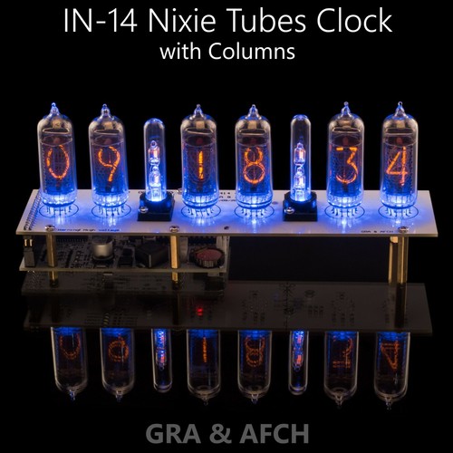 Nixie tubes clock - nixie, in-14