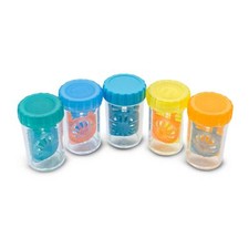 Étuis pour lentilles de contact couleur lave-lentille et nettoyant pour lenti...