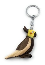 Fait Main Bois Porte-Clés