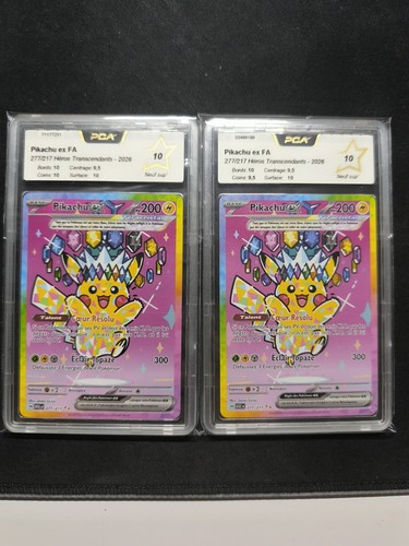 Carte pokémon pikachu 277 - pikachu-ex,
