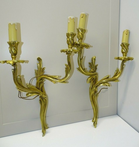 Appliques bronze louis - appliques,