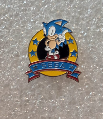 Pin sonic sega console - pin's, jeux