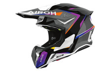 Casque Intégral Airoh Twist 3 Hustle Gloss Enduro Off Road Motard Motocross