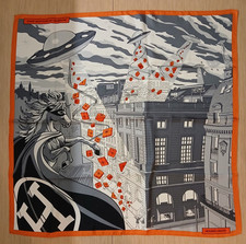 Foulard collector carré