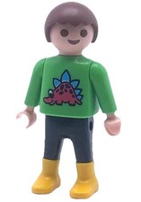 PLAYMOBIL Garçon Pull Vert