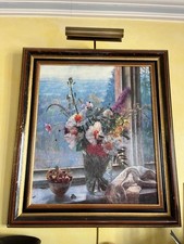 Nature morte aux fleurs - , et