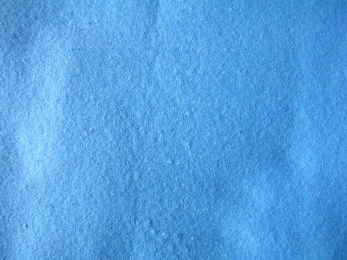 Feutrine bleu clair - clair, mètre