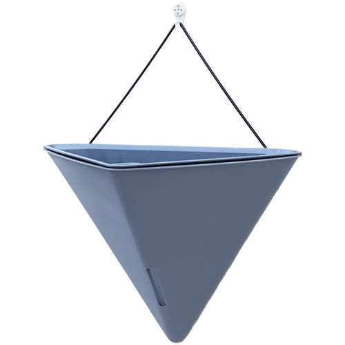 Pot fleurs triangulaire - fleurs,