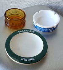 2 CENDRIERS + 1 VIDE POCHE   VINTAGE