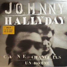 Johnny HALLYDAY - ça ne change pas un homme - LP33T - VG+/VG+ - France 1991 