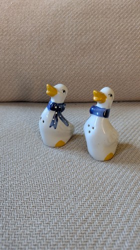 Salière poivrière canard oie