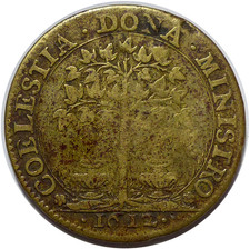 Jeton Louis XIII Éducation à la vertu des enfants royaux 1612