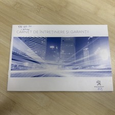 Carnet d'entretien Peugeot