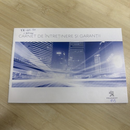 Carnet entretien peugeot - carnet,