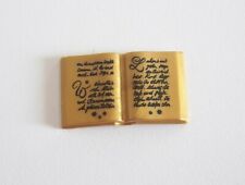 PLAYMOBIL (L1246) MOYEN-AGE - Livre Doré Ouvert avec Ecritures Anciennes