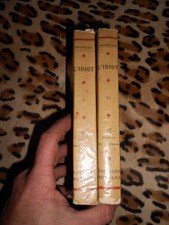 DOSTOÏEVSKI : L'idiot, tomes 1 & 2 - Bossard, 1930