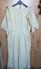 robe mi longue coton broderie anglaise